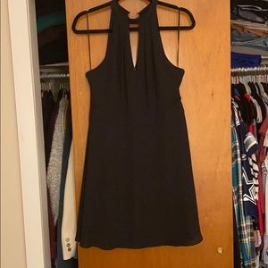 Black Express Mini Dress